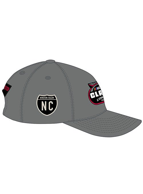 2025 Clash at Bowman Gray Stadium Limited Edition Auction Hat #500 - Right Side View