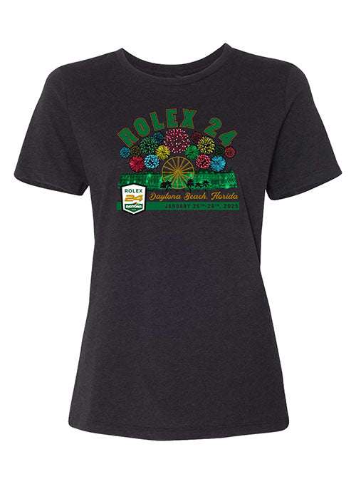 2025 Ladies Rolex 24 Event T-Shirt - Front View