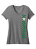 Ladies Rolex 24 Checkered Stripe T-Shirt - Front View