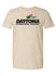 Daytona International Speedway Logo Drop T-Shirt - Natural - Front View