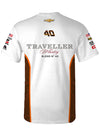 Justin Allgaier Uniform Sublimated Shirt - Back View