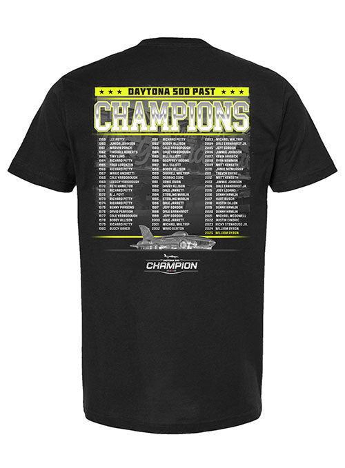 William Byron 2025 Daytona 500 Champion T-Shirt - Back View