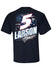 Kyle Larson Patriotic T-Shirt - Back View