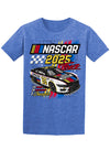 2025 NASCAR Schedule T-Shirt - Front View