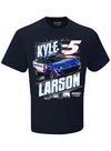 Kyle Larson Patriotic T-Shirt - Front View