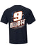 Chase Elliott Hooters T-Shirt - Back View