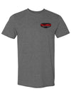 Talladega State Outline Logo Drop T-Shirt - Front View