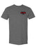 Talladega State Outline Logo Drop T-Shirt - Front View