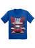 2024 Youth Chicago Street Race Event T-Shirt in Blue - Front View