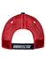 Chicago Street Race Americana Hat in Red and Blue - Back View