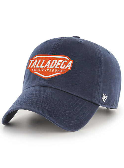 Talladega & Auburn Collaboration Clean Up Hat by '47 Brand - Angled Left Side View