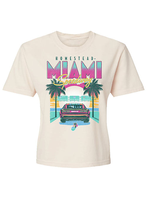 Ladies Homestead Interstate Car T-Shirt - Front View