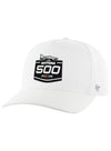 Daytona 500 White Hitch Hat by '47 Brand - Angled Left Side View