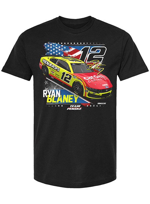 Ryan Blaney Patriotic T-Shirt - Front View