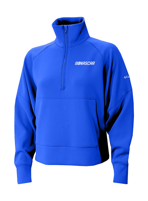 Ladies NASCAR Columbia Wickham Hills Quarter Zip - Front View