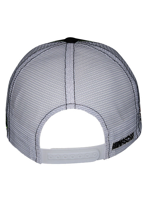 William Byron Striped Trucker Hat - Back View