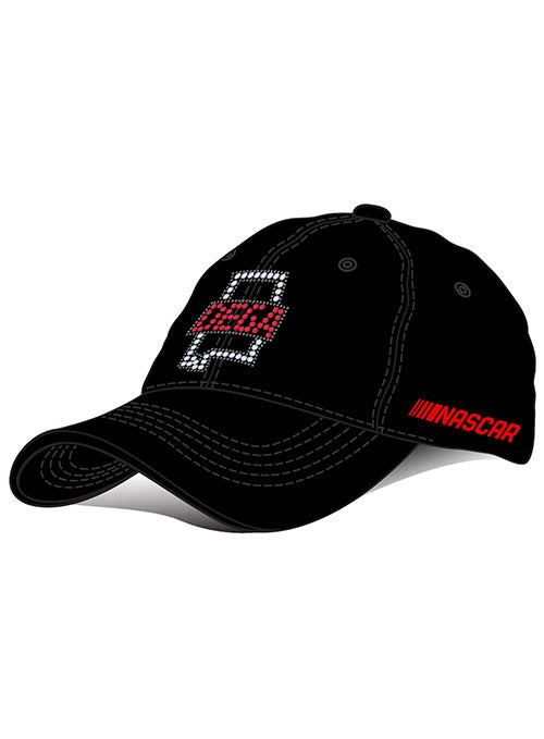 Ladies Talladega Rhinestone Logo Hat - Angled Left Side View