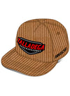 Talladega Khaki Corduroy Hat - Angled Left Side View