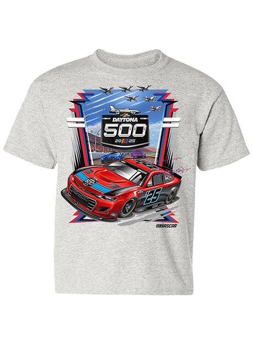 2025 Youth Daytona 500 Thunderbird T-Shirt - Front View