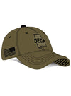 Talladega Military Americana Hat - Angled Right Side View