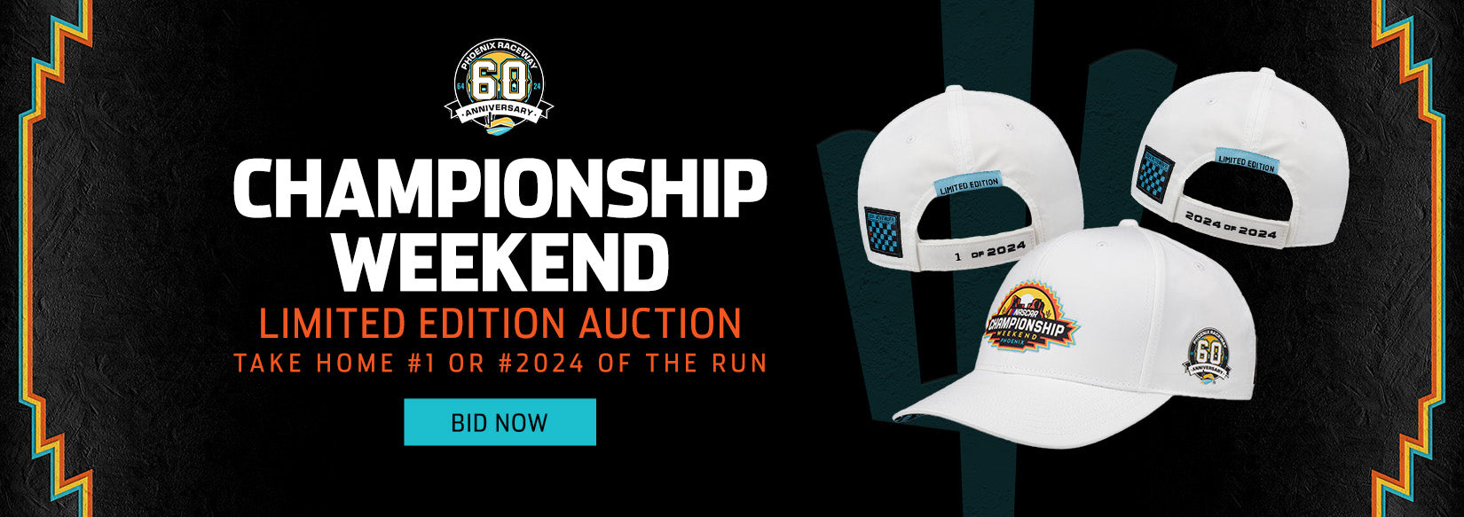 Championship Weekend Limited Edition Auction - Take Home #1 or #2024 Of the Run - BID NOW