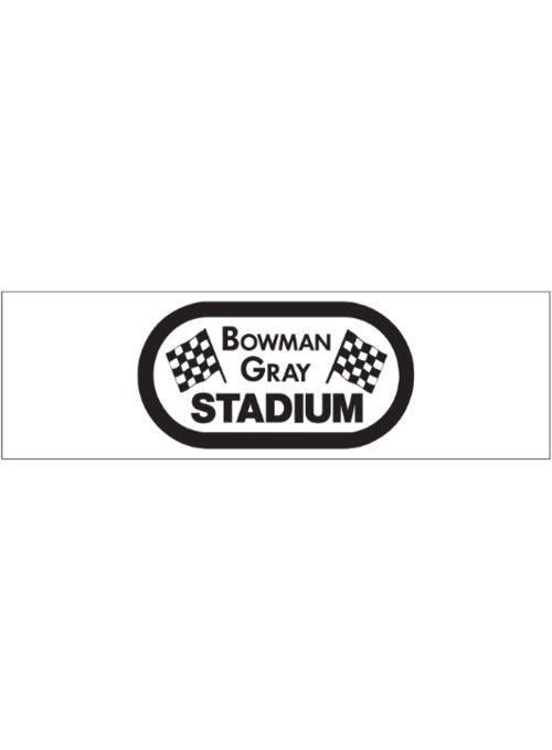 Bowman Gray Stadium 3x10 Decal