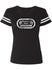 Ladies Bowman Gray Jersey T-Shirt - Front View