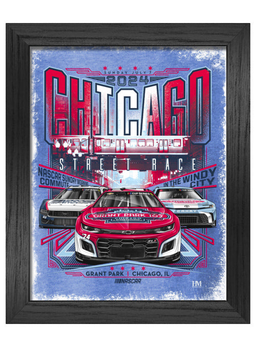 2024 Acrylic Framed Chicago Street Race Photo