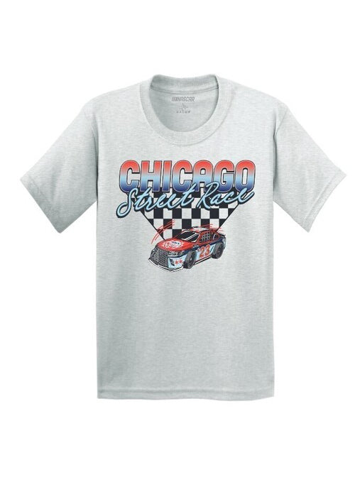 Chicago Street Race Track Outline T-Shirt