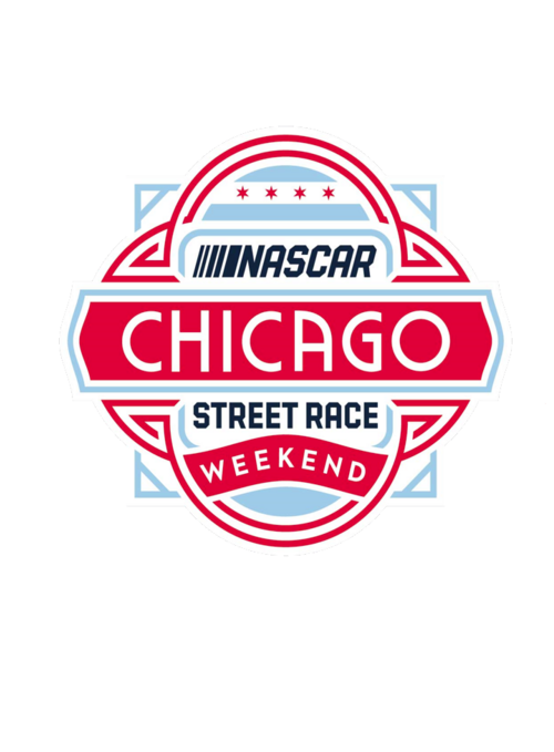 Chicago Street Race Foil Magnet