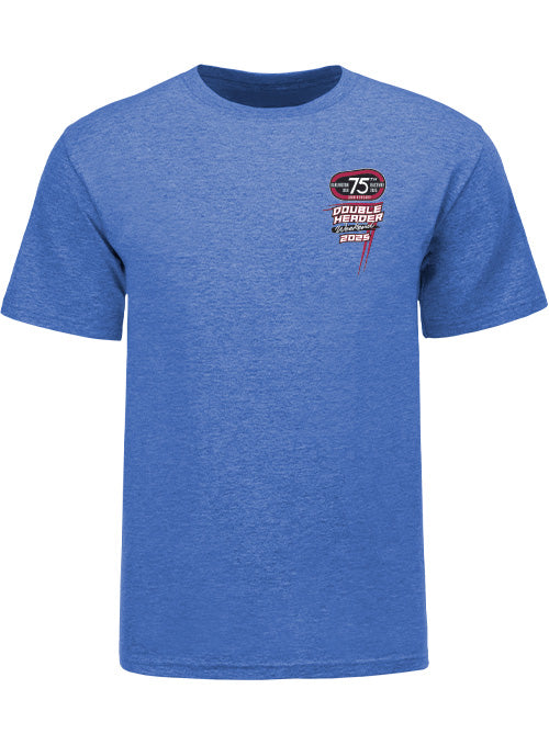 2025 Darlington Raceway Triple Header T-Shirt - Front View