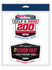 2024 Cookout Southern 500 2 Pack Decal