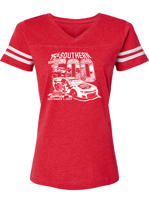 2024 Ladies Darlington Southern 500 Event T-Shirt - Front view