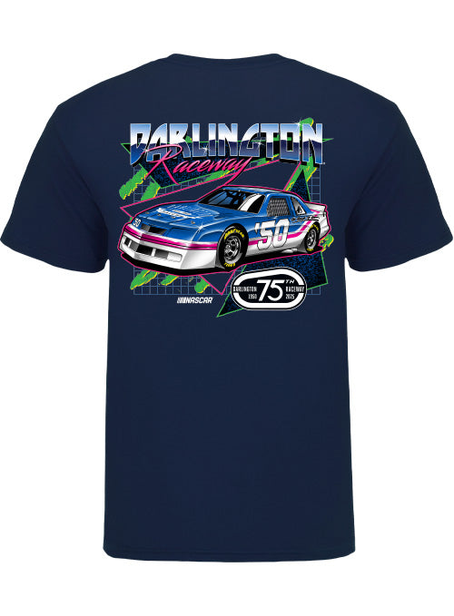 Darlington Raceway Neon Throwback T-Shirt - Back View