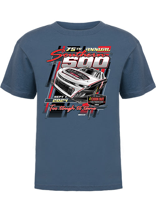 2024 Youth Southern 500 Event T-Shirt - Front View