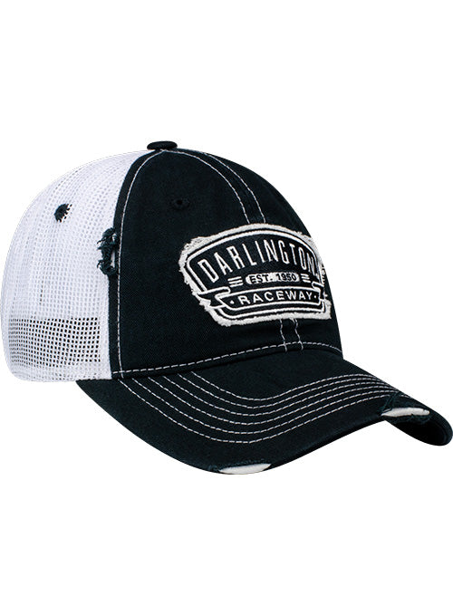 Ladies Darlington Distressed Mesh Hat - Angled Right Side View