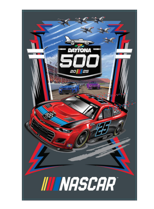 2025 Daytona 500 Event Poster