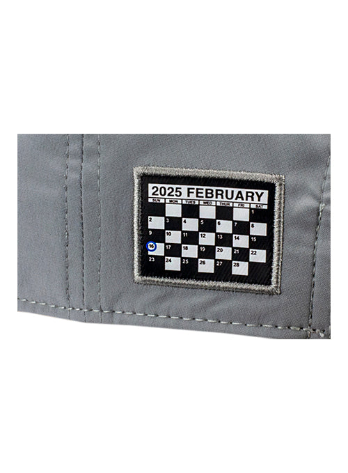 2025 Daytona 500 Limited Edition Auction Hat #1 - Zoomed in Calendar Patch View