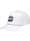 2025 Daytona 500 White Rope Hat - Angled Left Side View