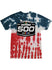 2025 Daytona 500 Tie-Dye Logo Drop T-Shirt - Front View