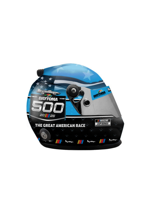 2025 Daytona 500 Mini Size Replica Helmet - Right Side View