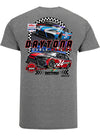 2024 Coke Zero Sugar 400 Double Header T-Shirt - Back View