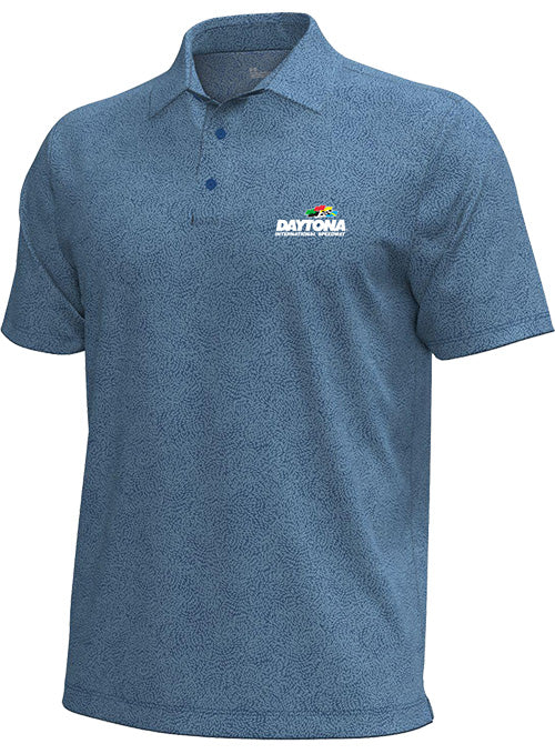 Daytona International Speedway Under Armour Blue Polo - Front View