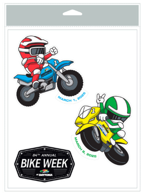 2025 Bike Week 3 Pack Decal