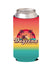 Daytona Sunset Slim Can Cooler - Front View