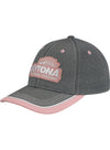 Ladies Daytona Heather Pink Hat - Angled Left Side View