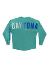 Ladies Daytona Spirit Jersey Long Sleeve Shirt - Back View