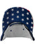 Daytona Americana Velcro Hat in White - Underbill View