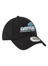 Daytona New Era 39Thirty Flex Hat in Black - Angled Right Side View