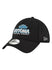 Daytona New Era 39Thirty Flex Hat in Black - Angled Left Side View